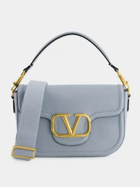 Porcelain Blue Alltime Foldover Shoulder Bag