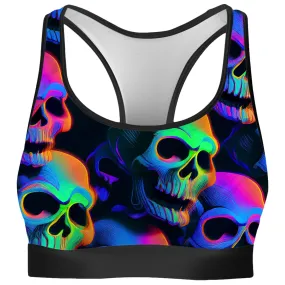 Psychedelic Nightmare Rave Bra