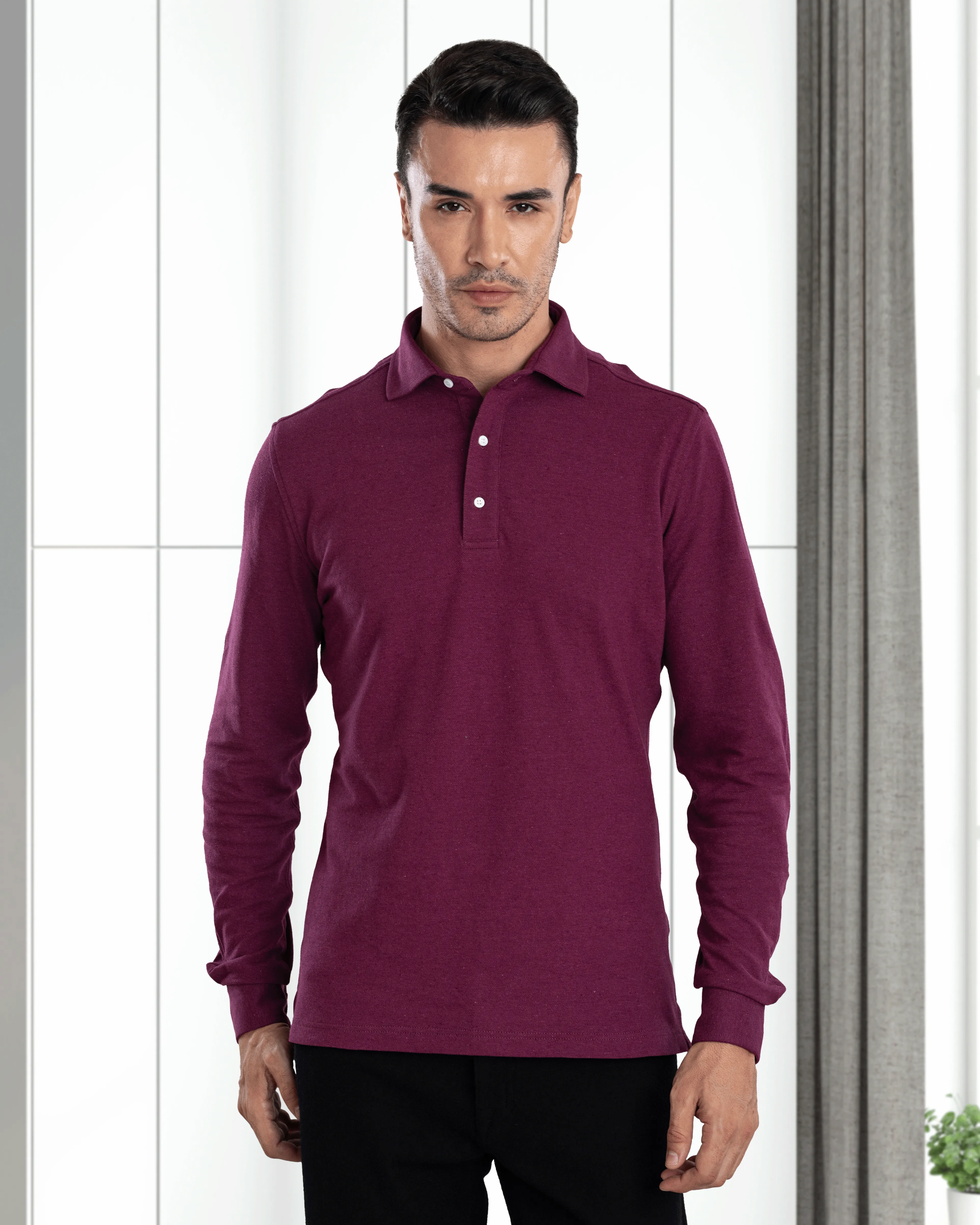 Purple Polo T-Shirt