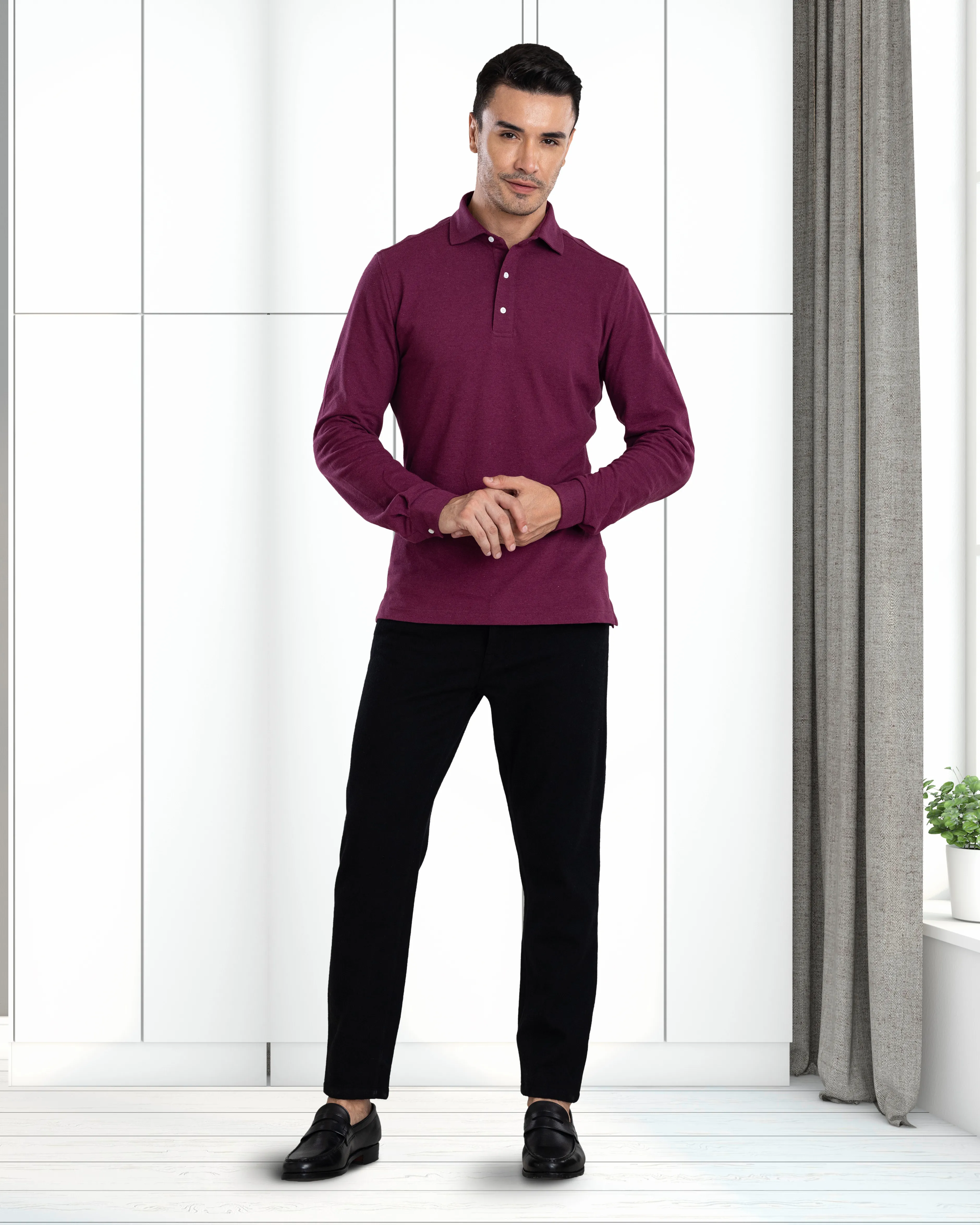 Purple Polo T-Shirt