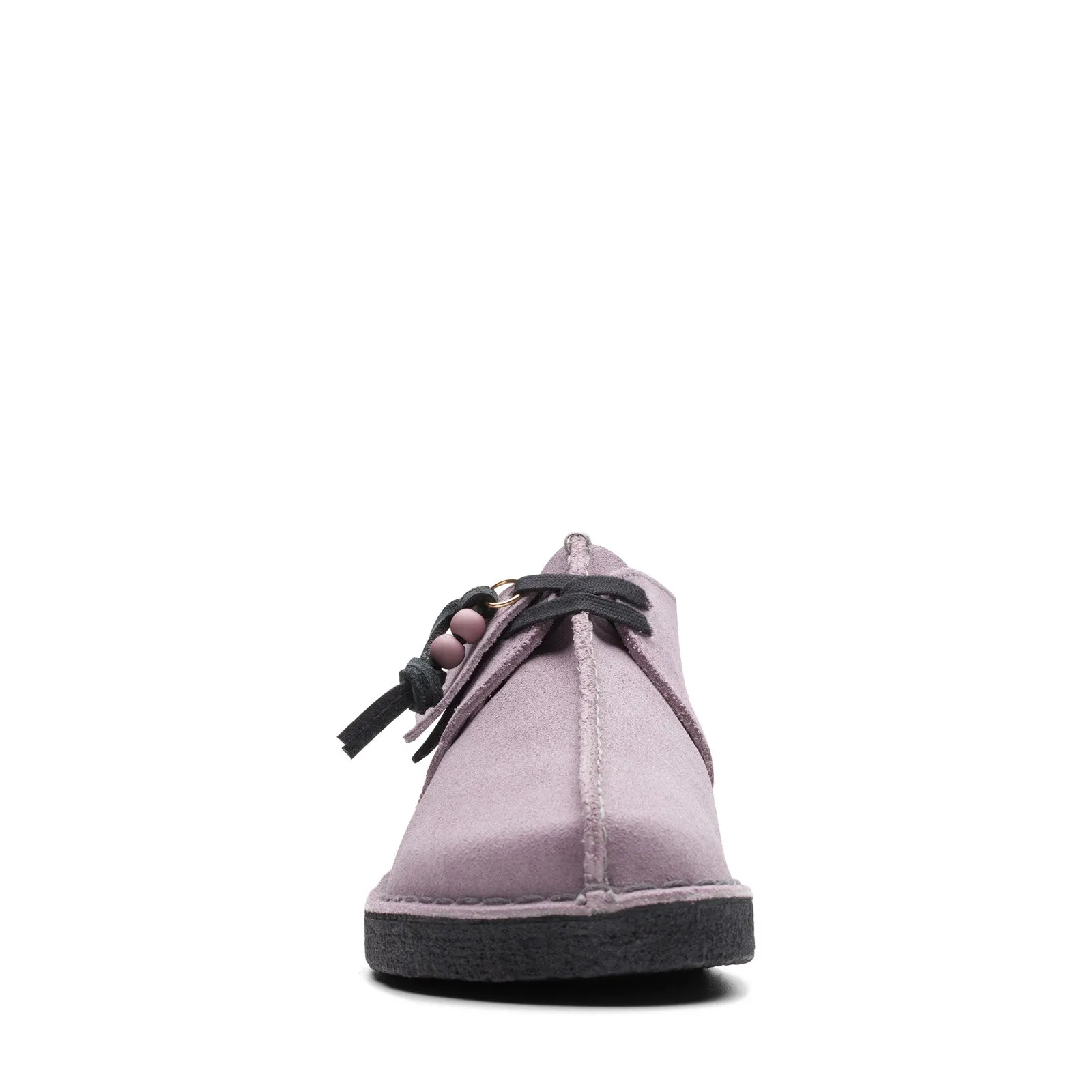 Purple Womens Clarks Desert Trek Oxfords