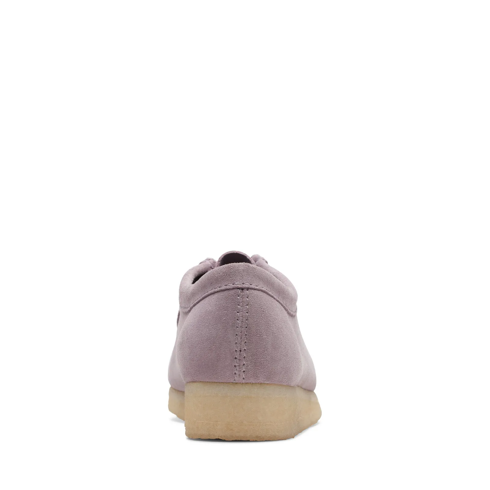 Purple Womens Clarks Wallabee Oxfords