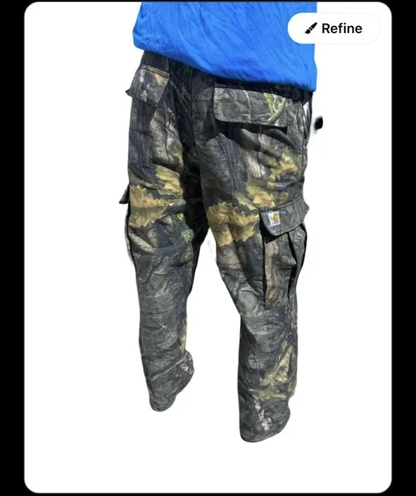 Rework style Camo carhartt cargo trousers 50 pcs