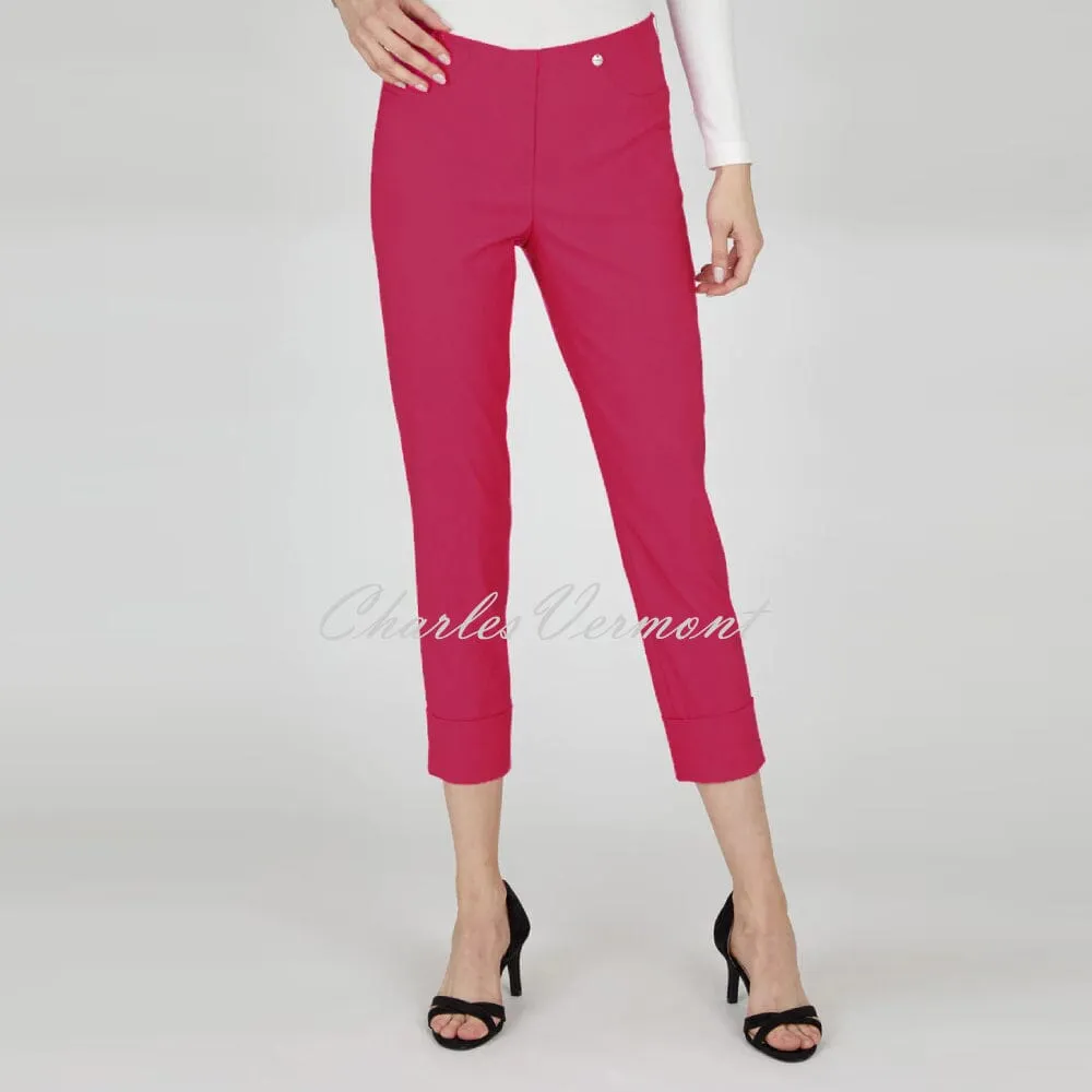 Magenta Robell Bella Cropped Trouser