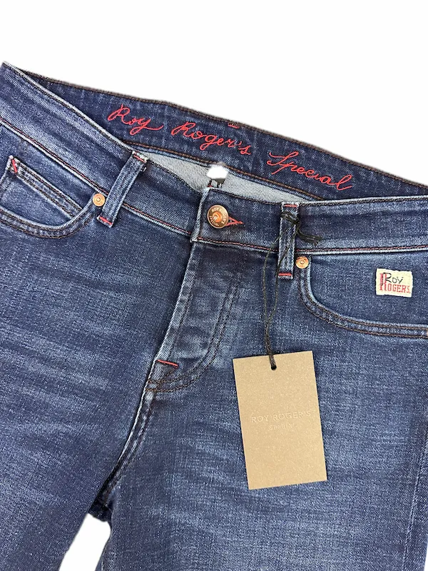 Roy Roger’s 529 Special Dark Wash Slim Fit Jeans