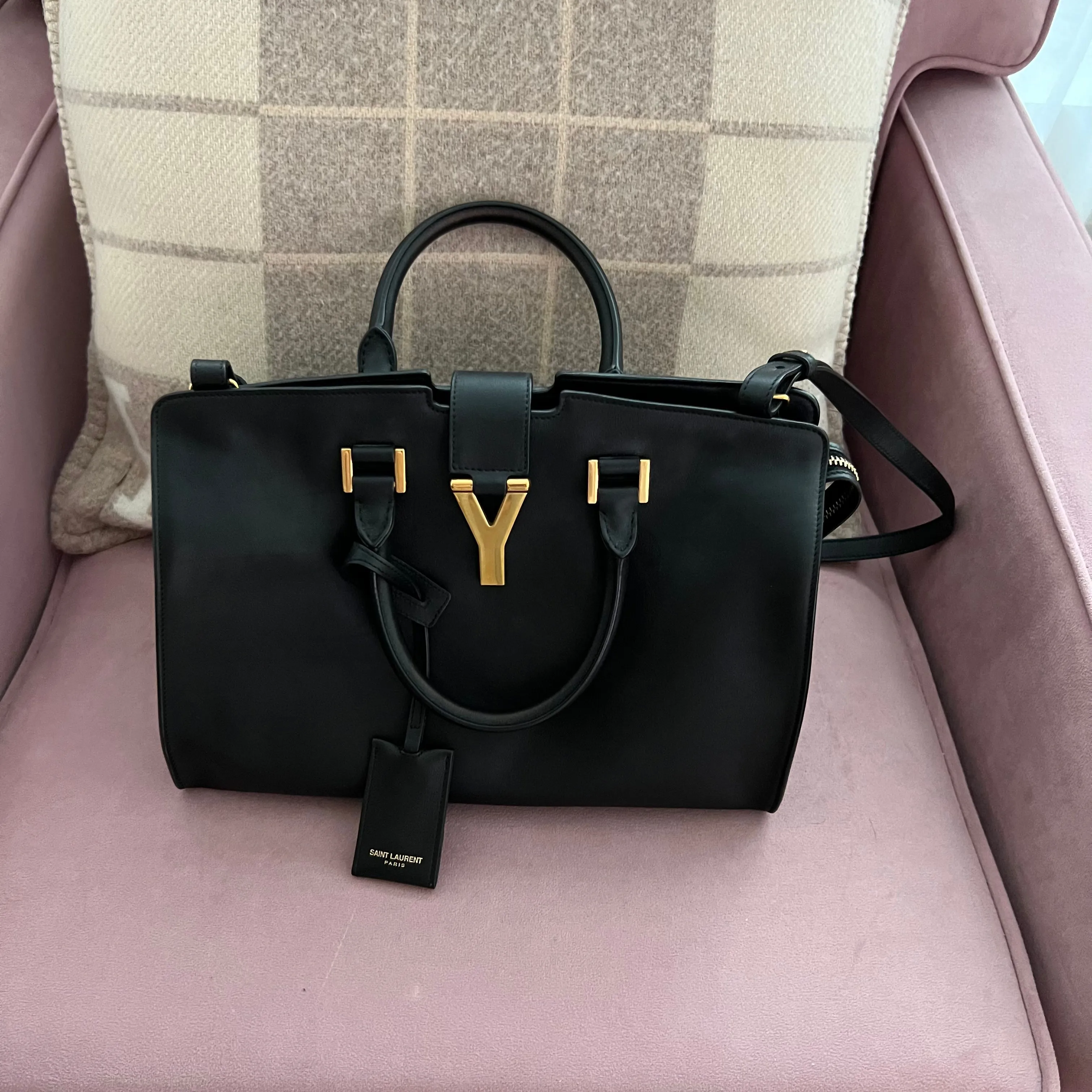 Saint Laurent Y Ligne Cabas Handbag