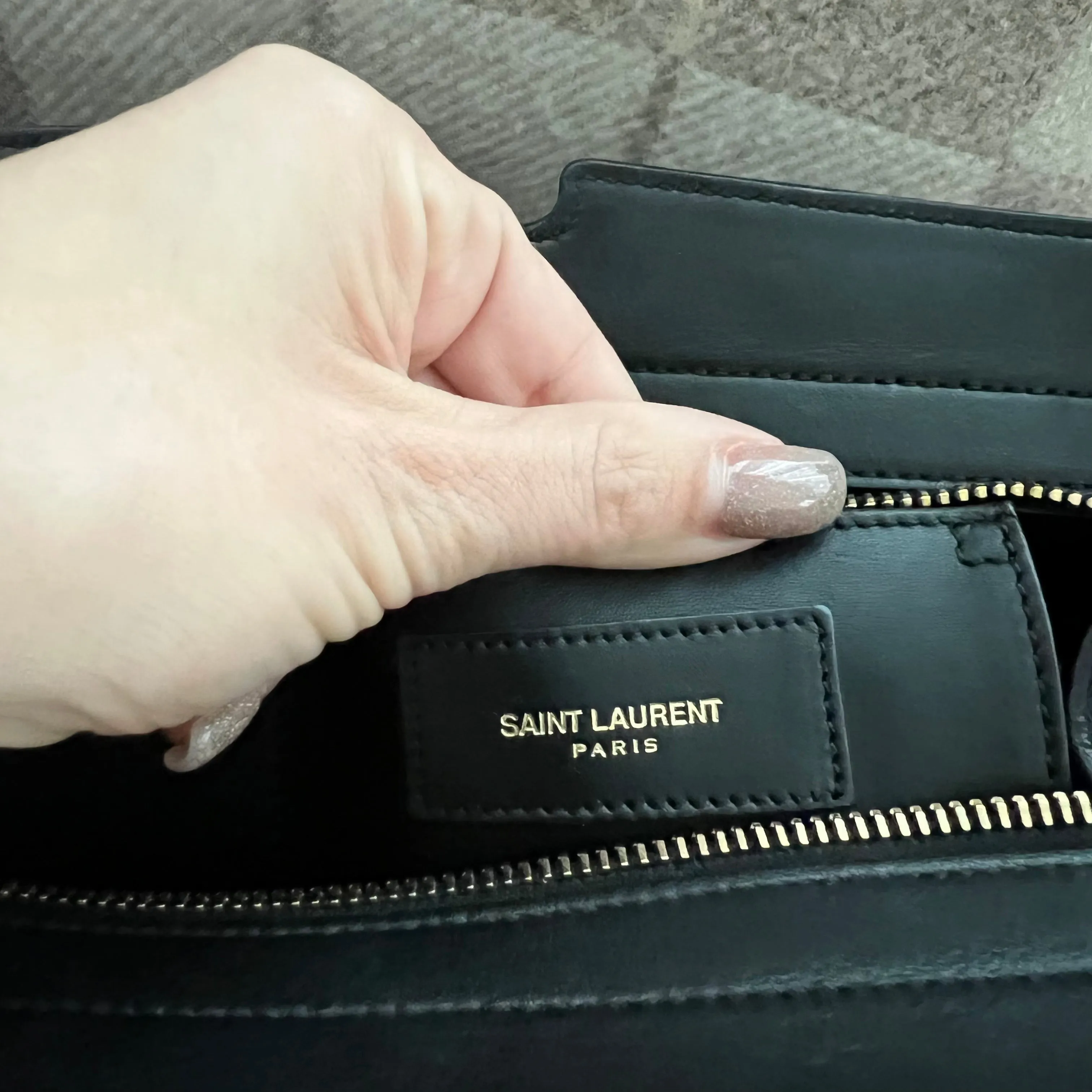 Saint Laurent Y Ligne Cabas Handbag