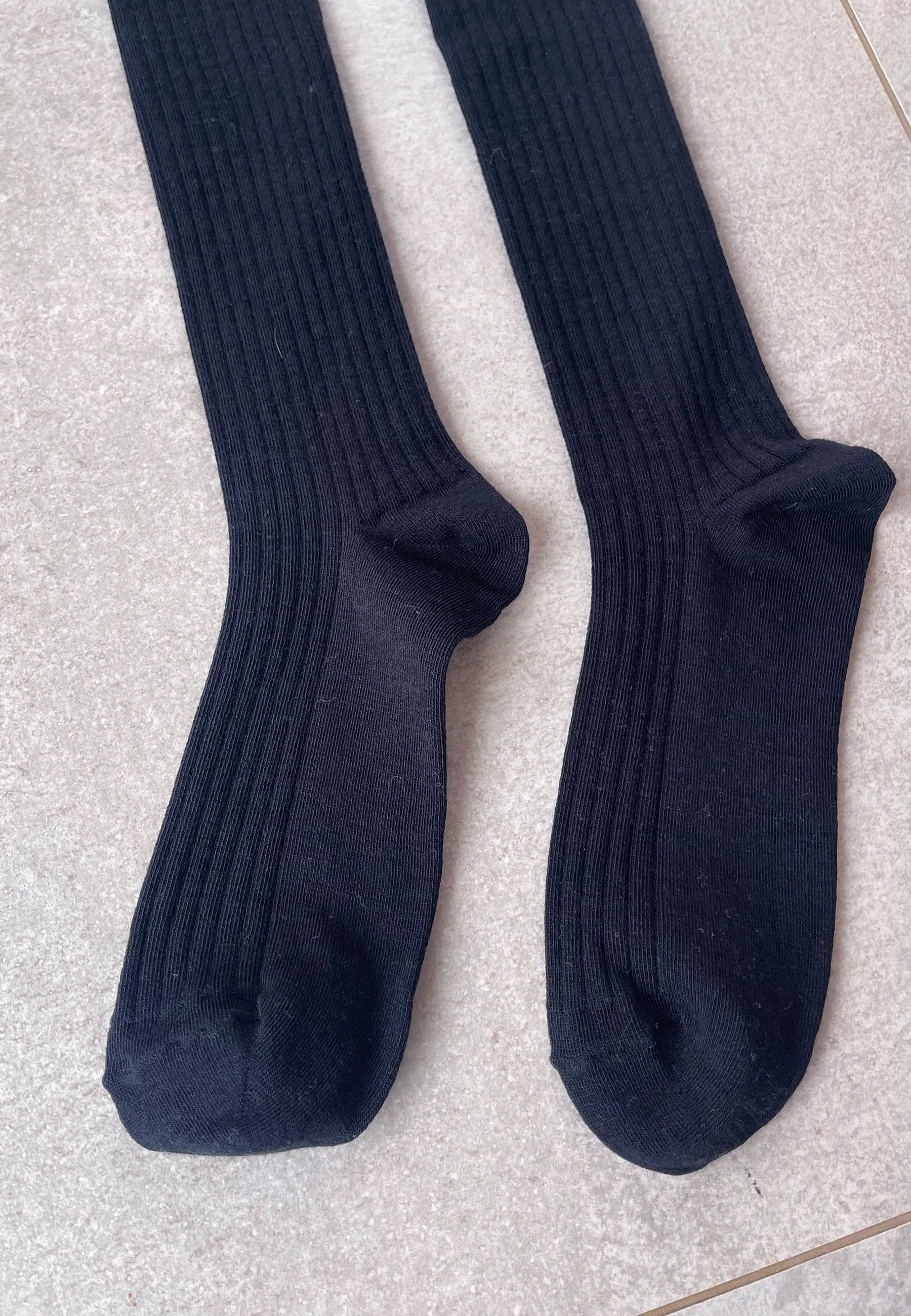 School Girl Socks - Black