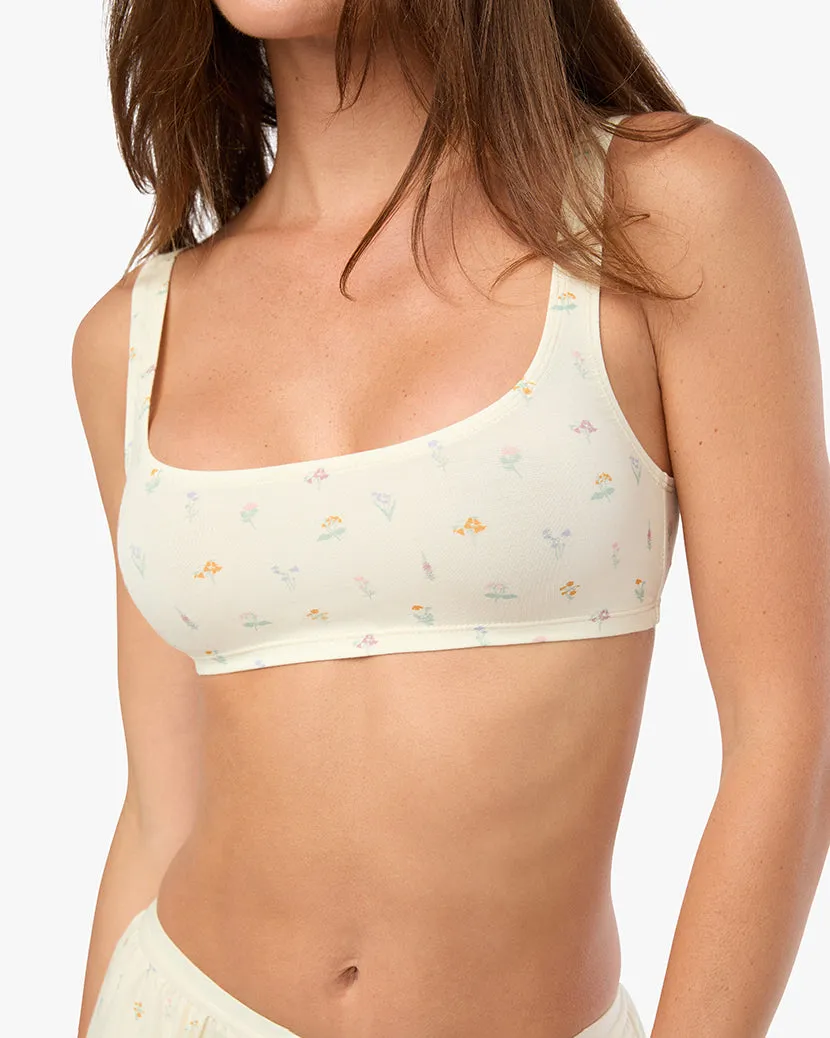 Scoop Bra | Cream