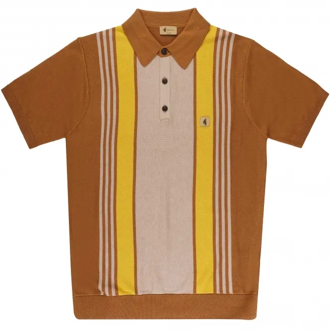 Searle Polo Shirt - Walnut