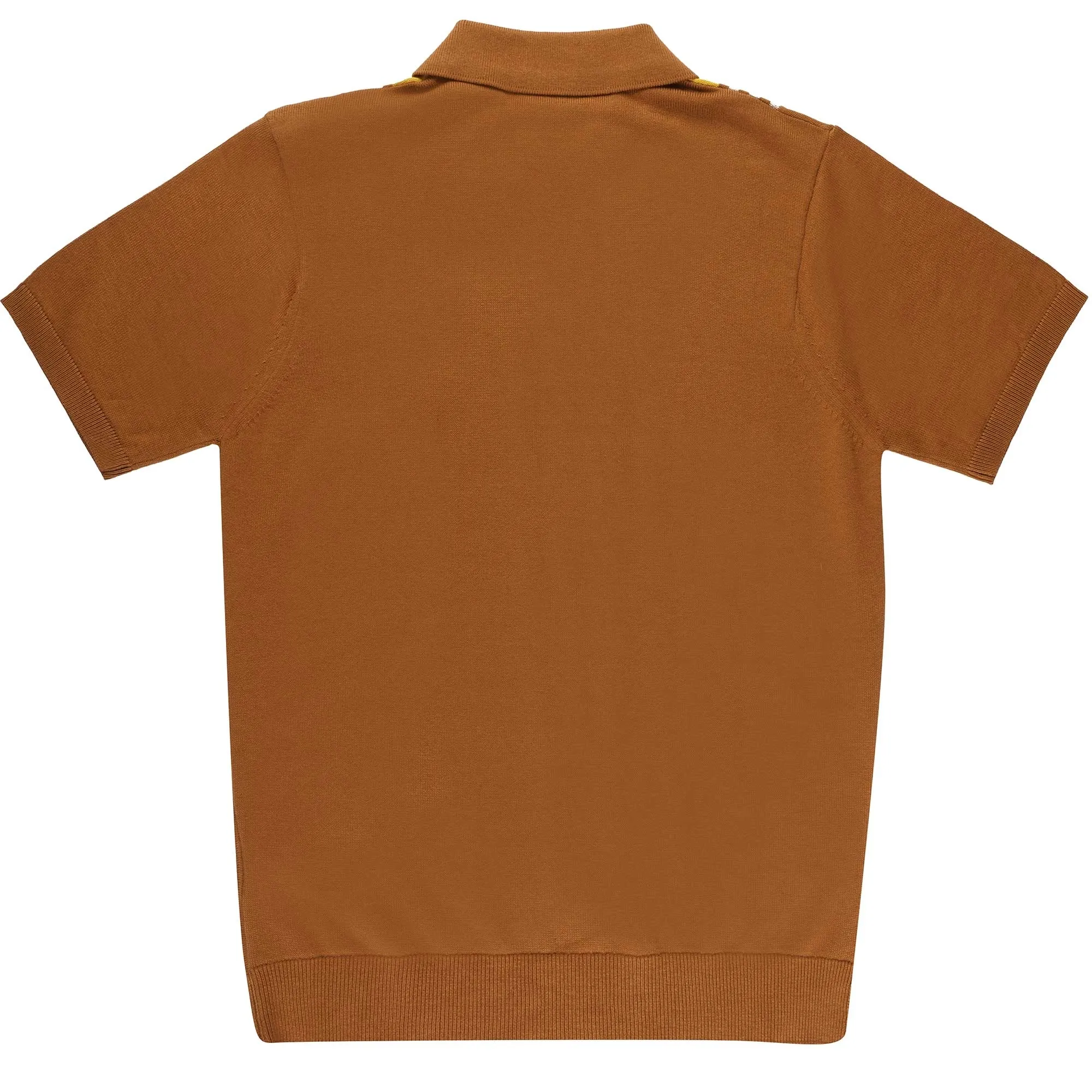 Searle Polo Shirt - Walnut