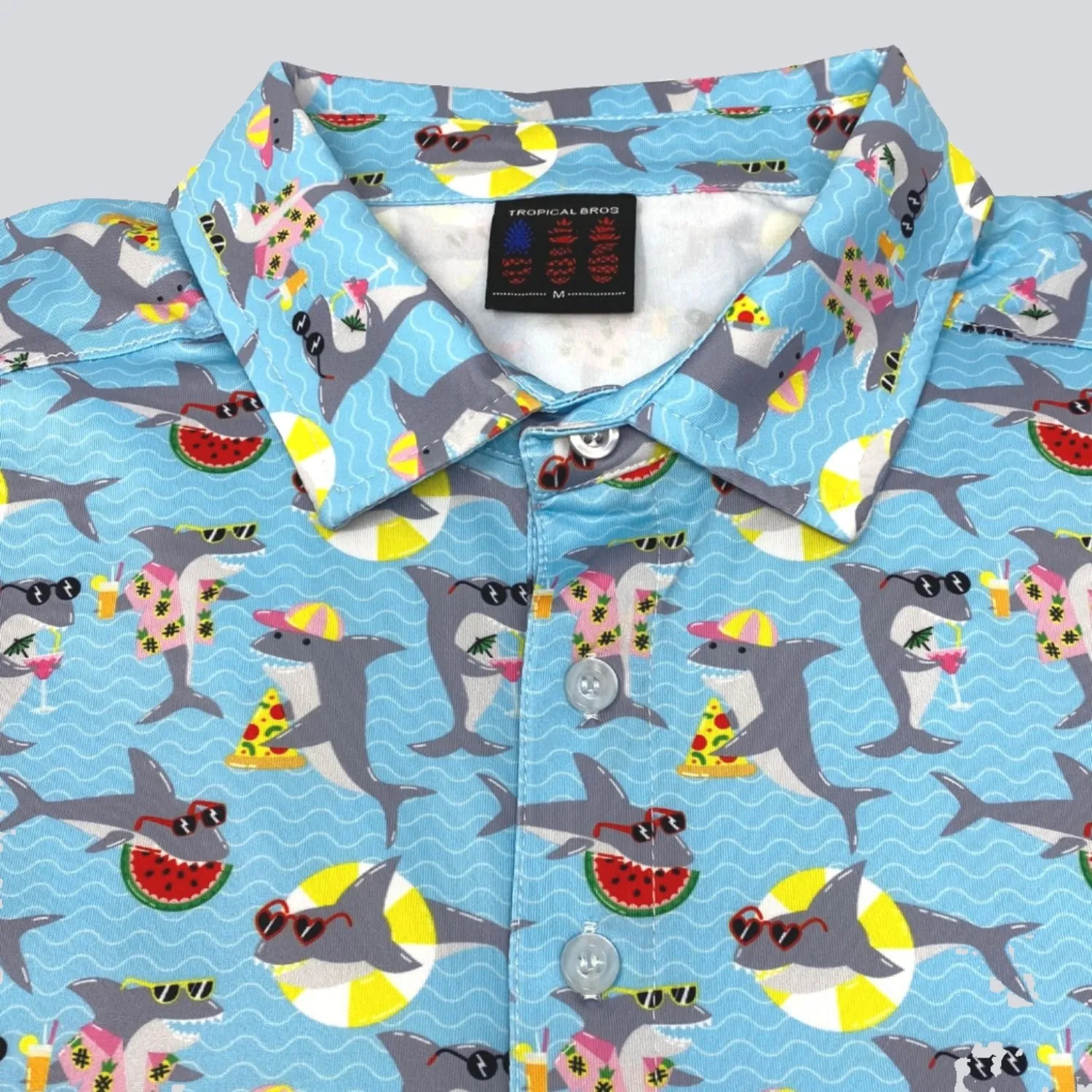 Everyday Shark Party Polo