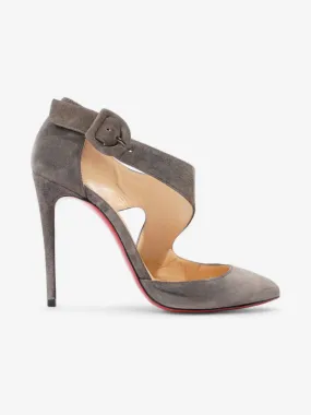 Sharpeta Heels 100 Grey Suede EU 36 UK 3