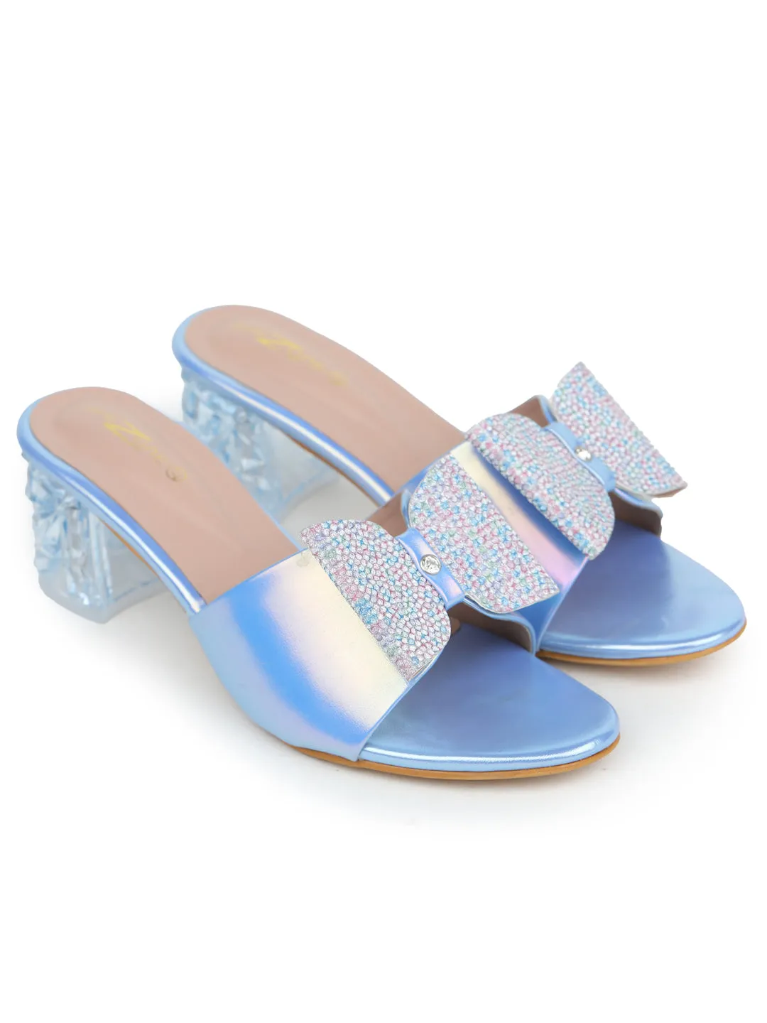 Shezone Blue Women Heels