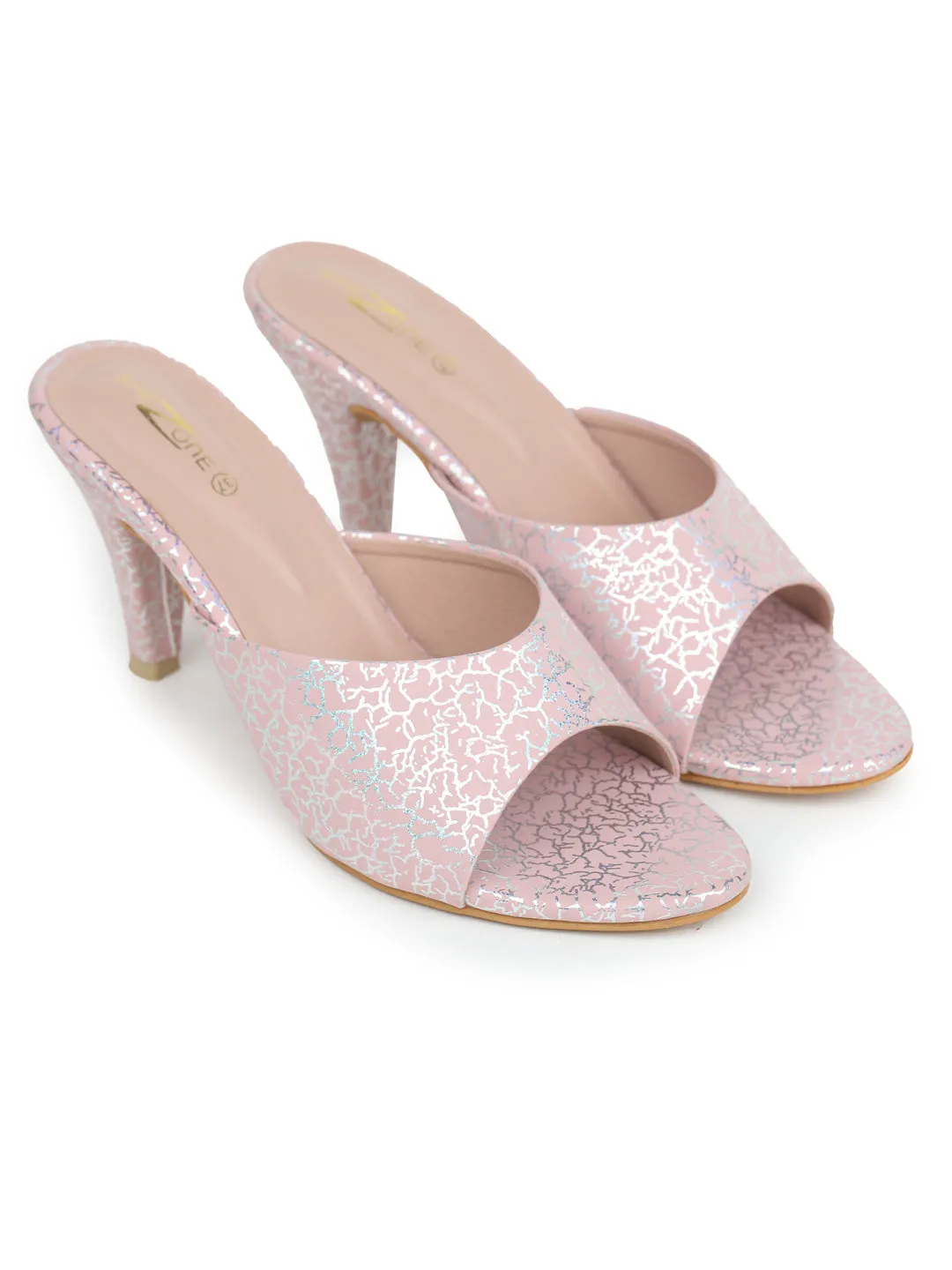 Shezone Pink Women Heels