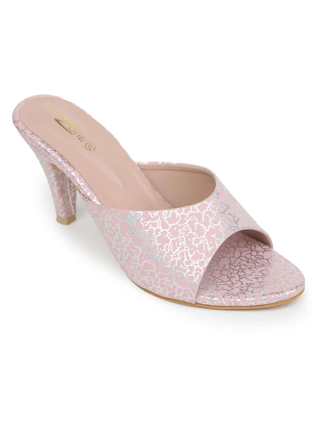 Shezone Pink Women Heels