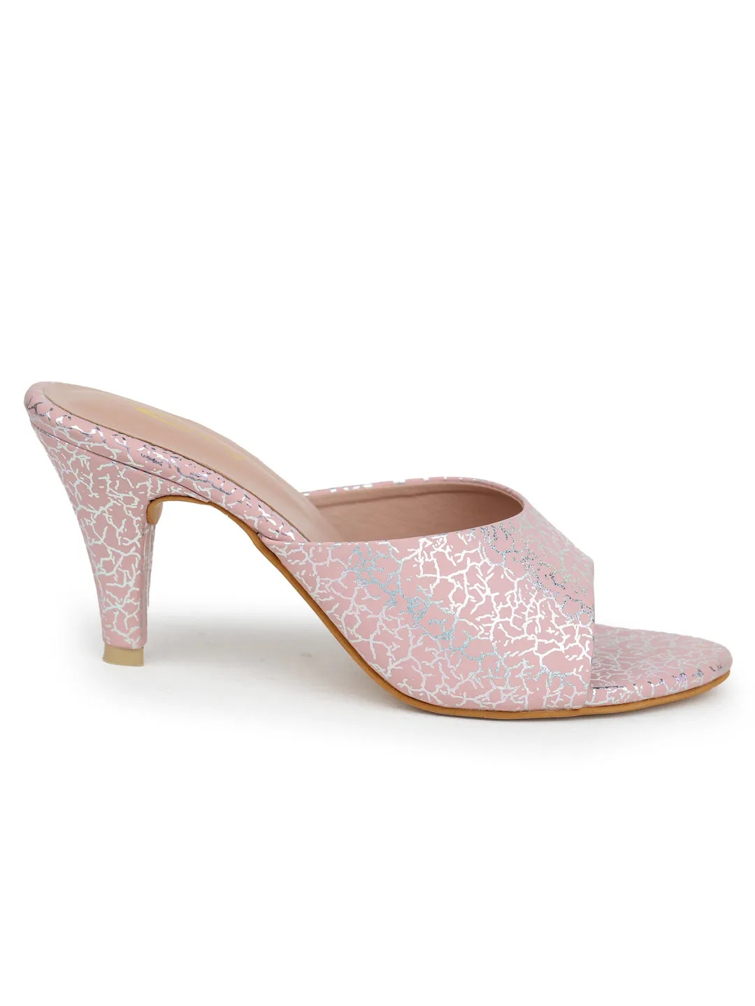 Shezone Pink Women Heels