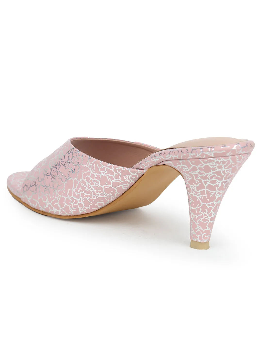 Shezone Pink Women Heels