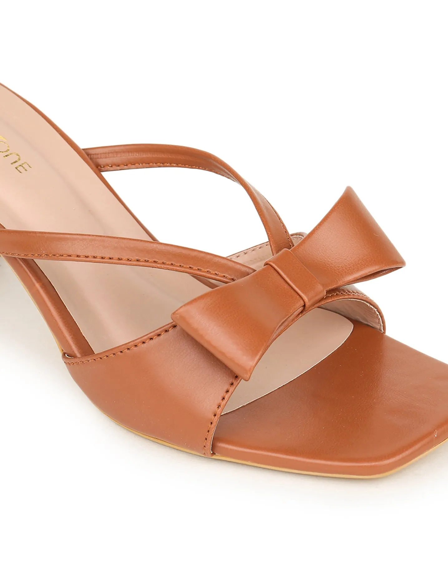 Shezone Tan Women Heels