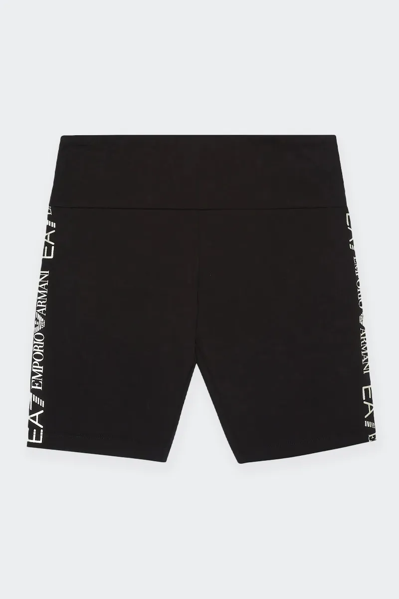 Shiny Black Girl Cycling Shorts