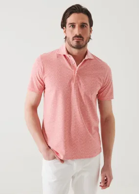 Mini Floral Short Sleeve Polo