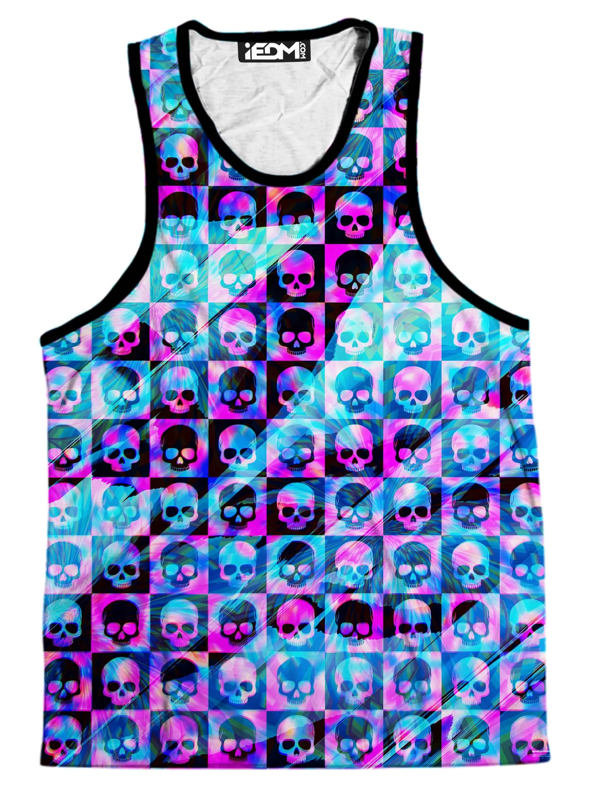 Skull Fam Blue Men's Tank