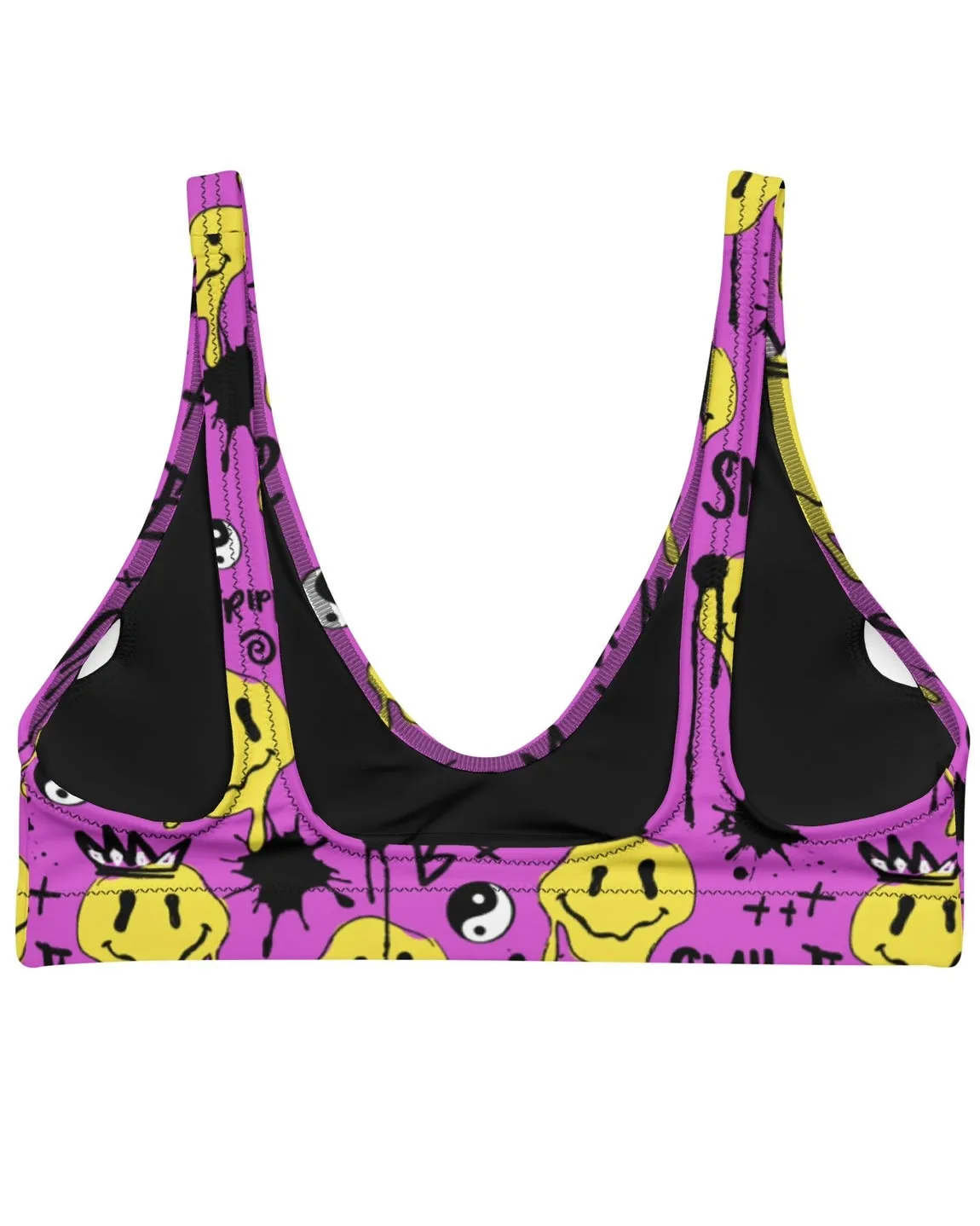 Bra Top Smile Splatter