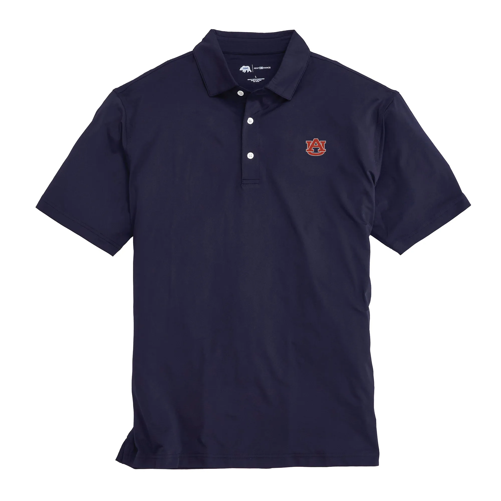 Solid Auburn Performance Polo