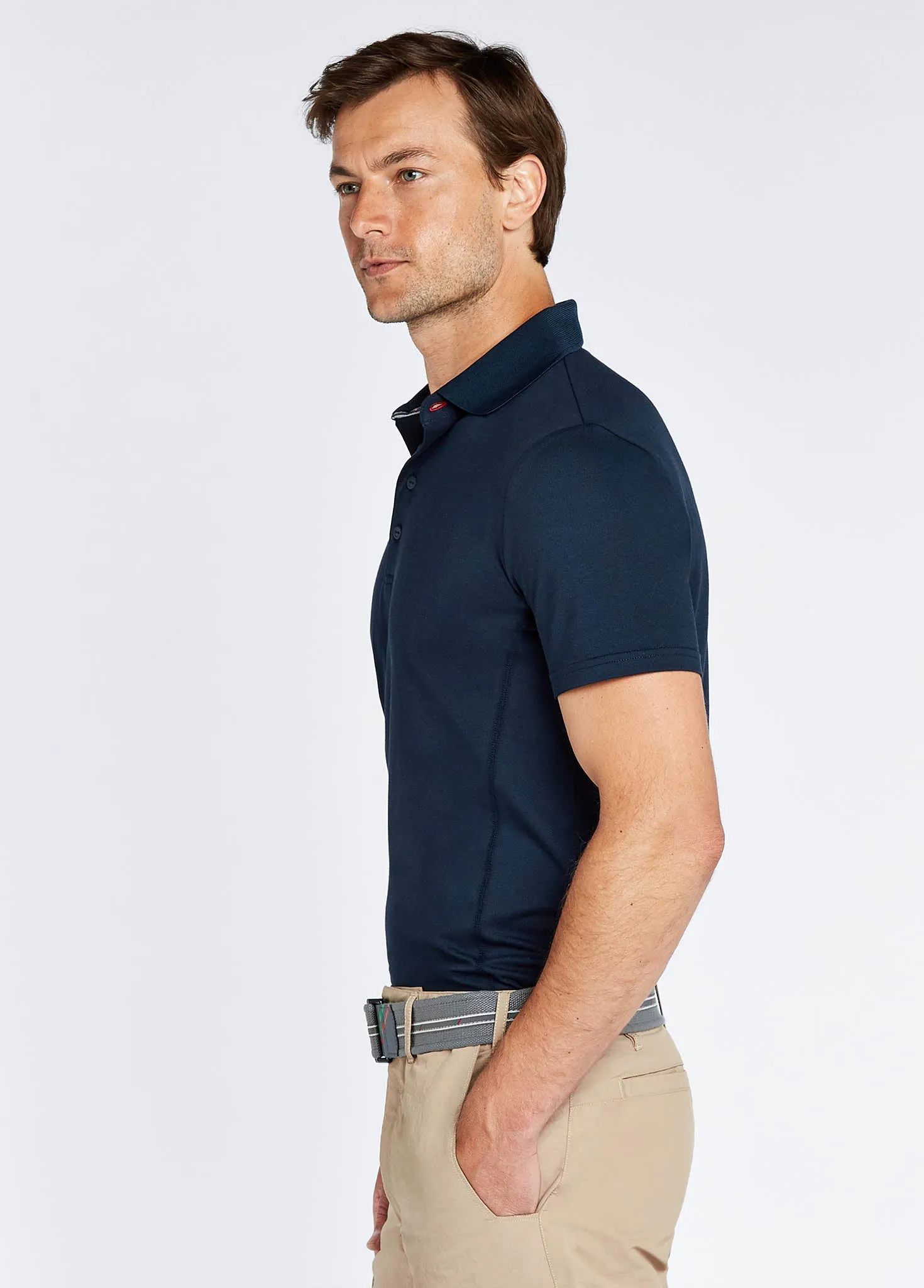 Sorrento Mens Short-sleeved Polo - Navy