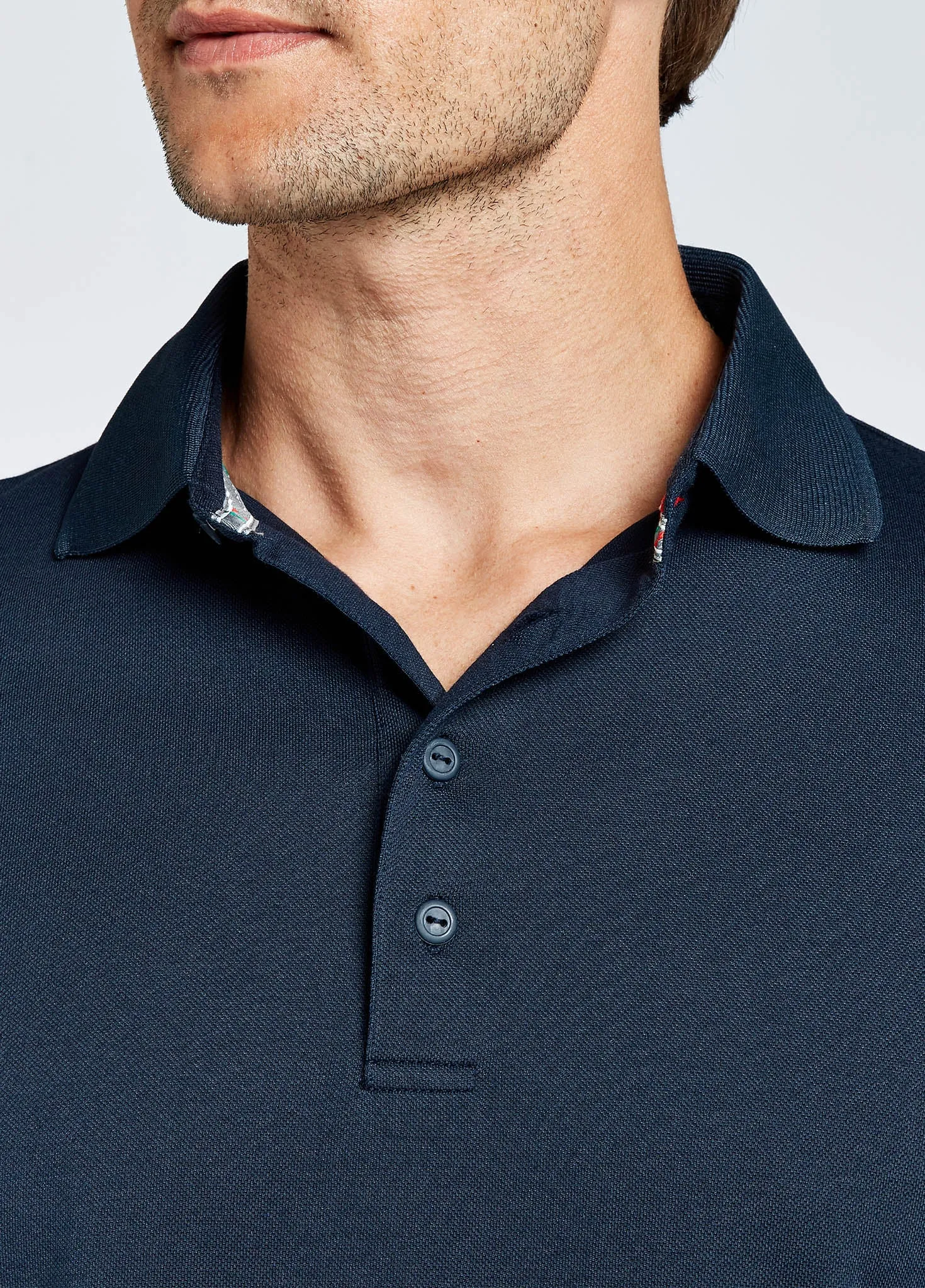 Sorrento Mens Short-sleeved Polo - Navy