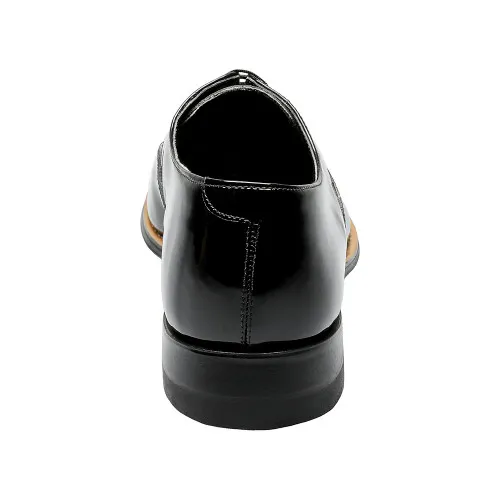 Stacy Adams Concorde Black Patent Cap Toe Oxfords