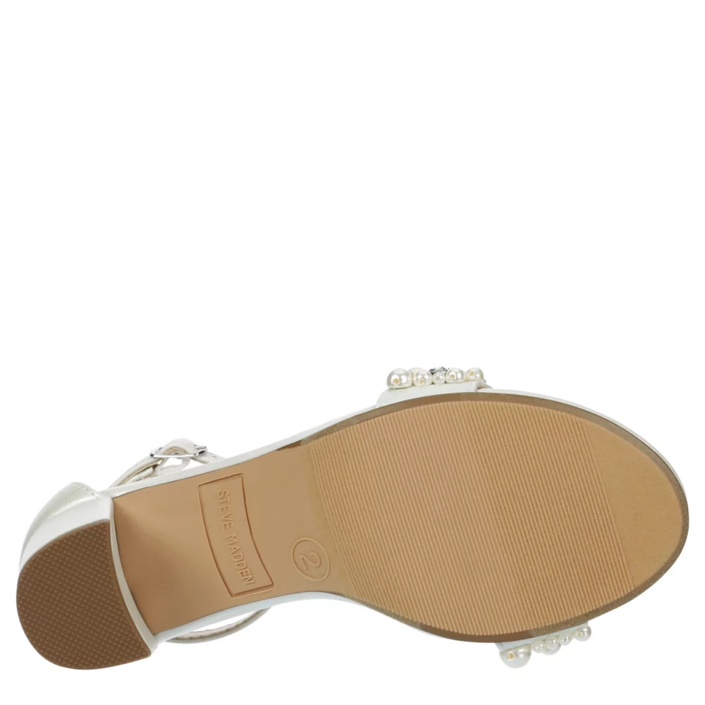 STEVE MADDEN  GIRLS LITTLE-BIG KID JCARRSON DRESS SANDAL