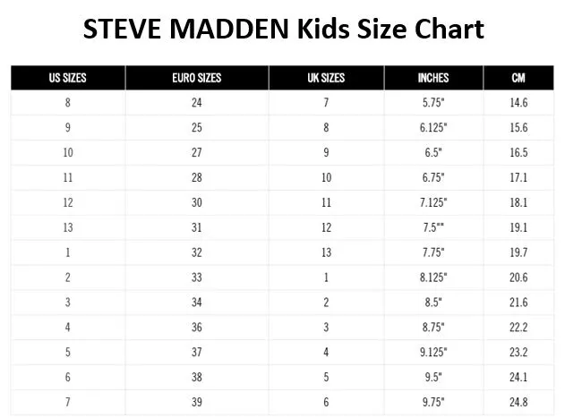 Steve Madden Kids Cherish Shoes