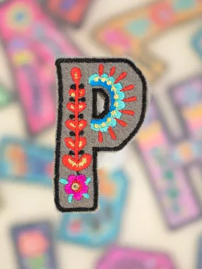 Letter Patch - P