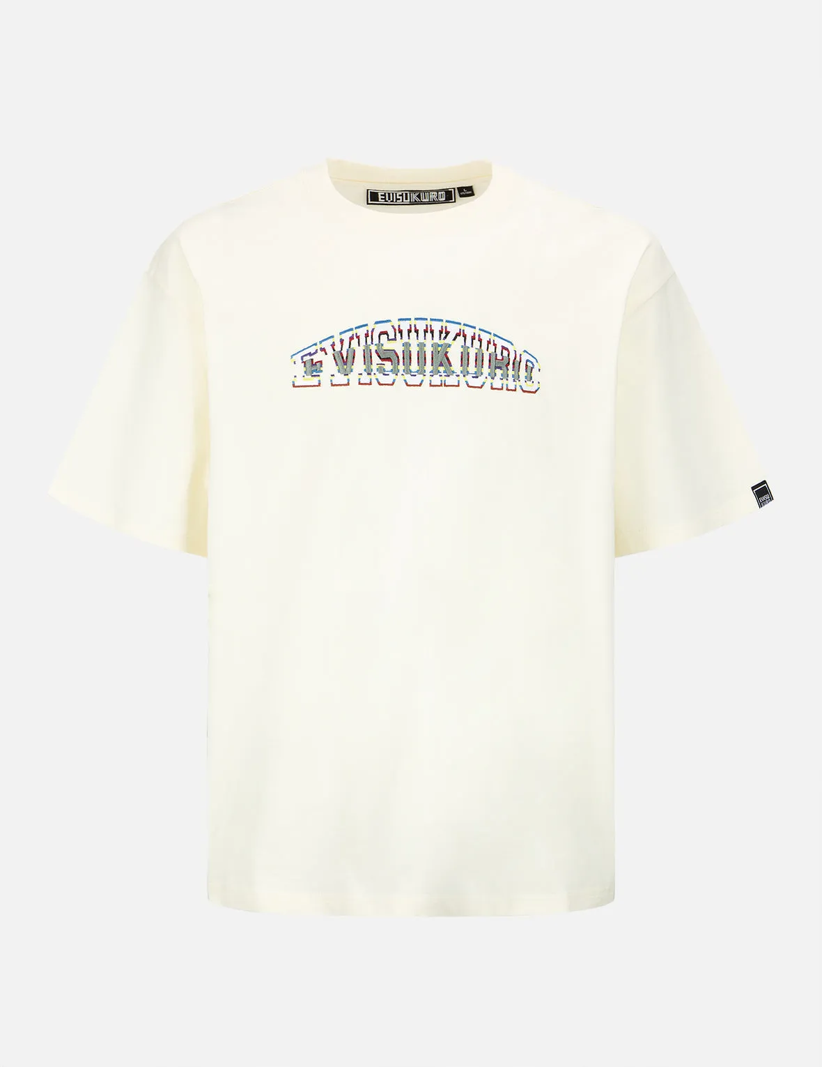 Stripe Logo Embroidered T-shirt