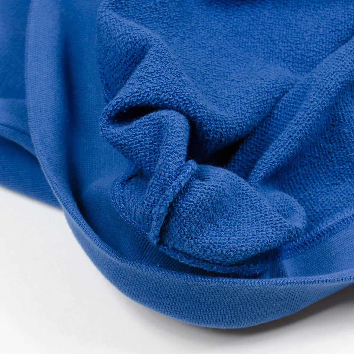 Sunspel Loopback Sweatshirt Cobalt Blue