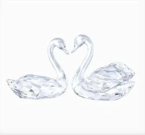 Swarovski Crystal Set of 2 Figurines SWAN COUPLE - 5135936