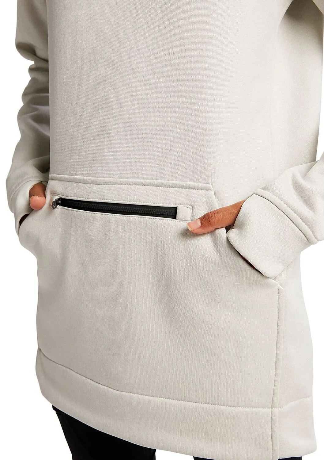 sweatshirt Burton Oak Long Pullover - Stout White Heather - women´s