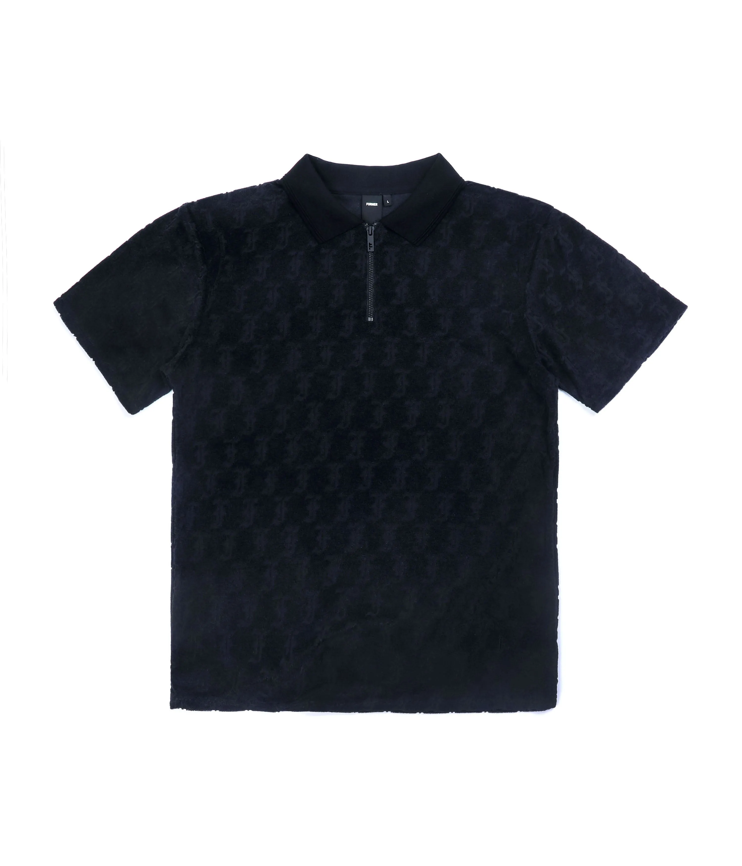 SYNOPTIC POLO // BLACK