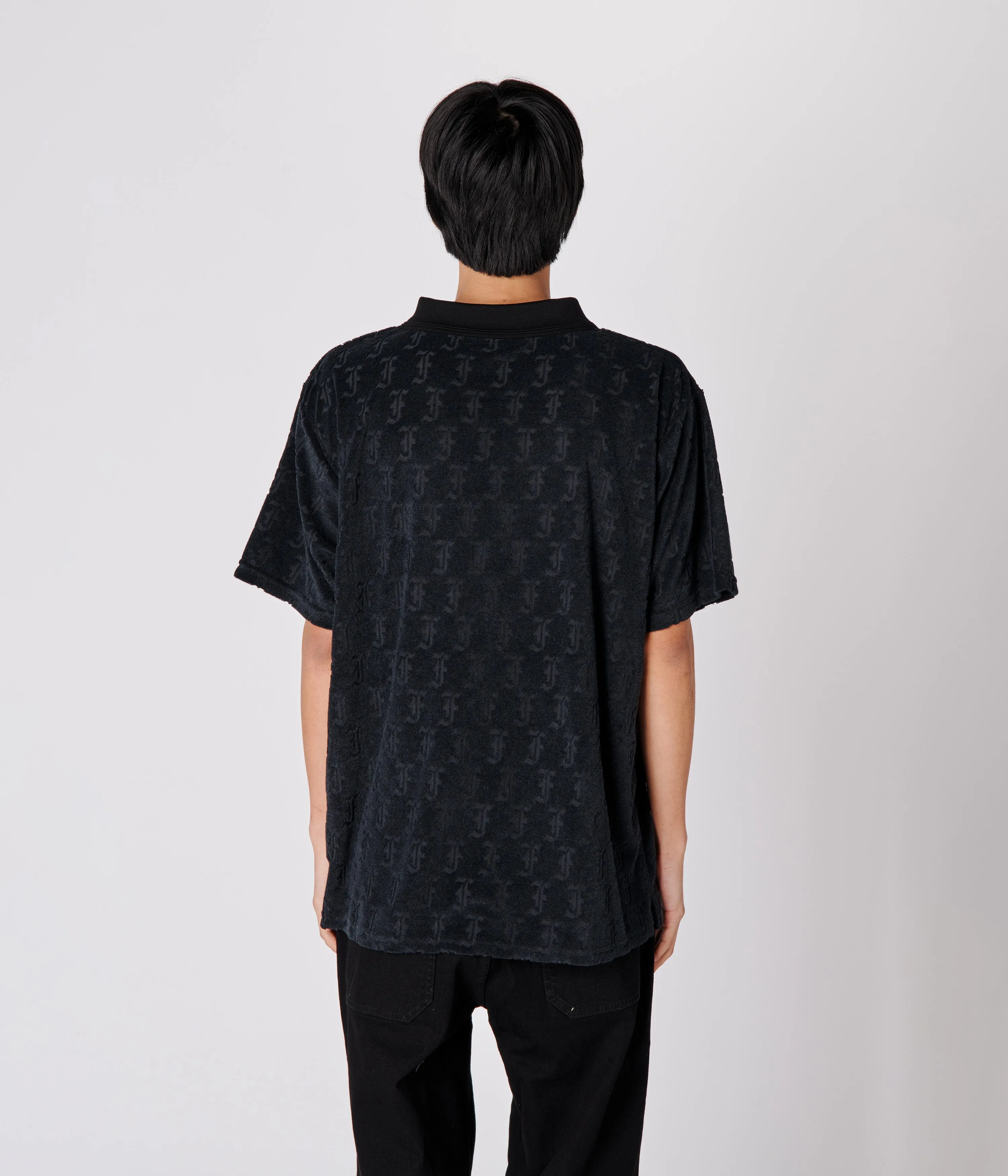 SYNOPTIC POLO // BLACK