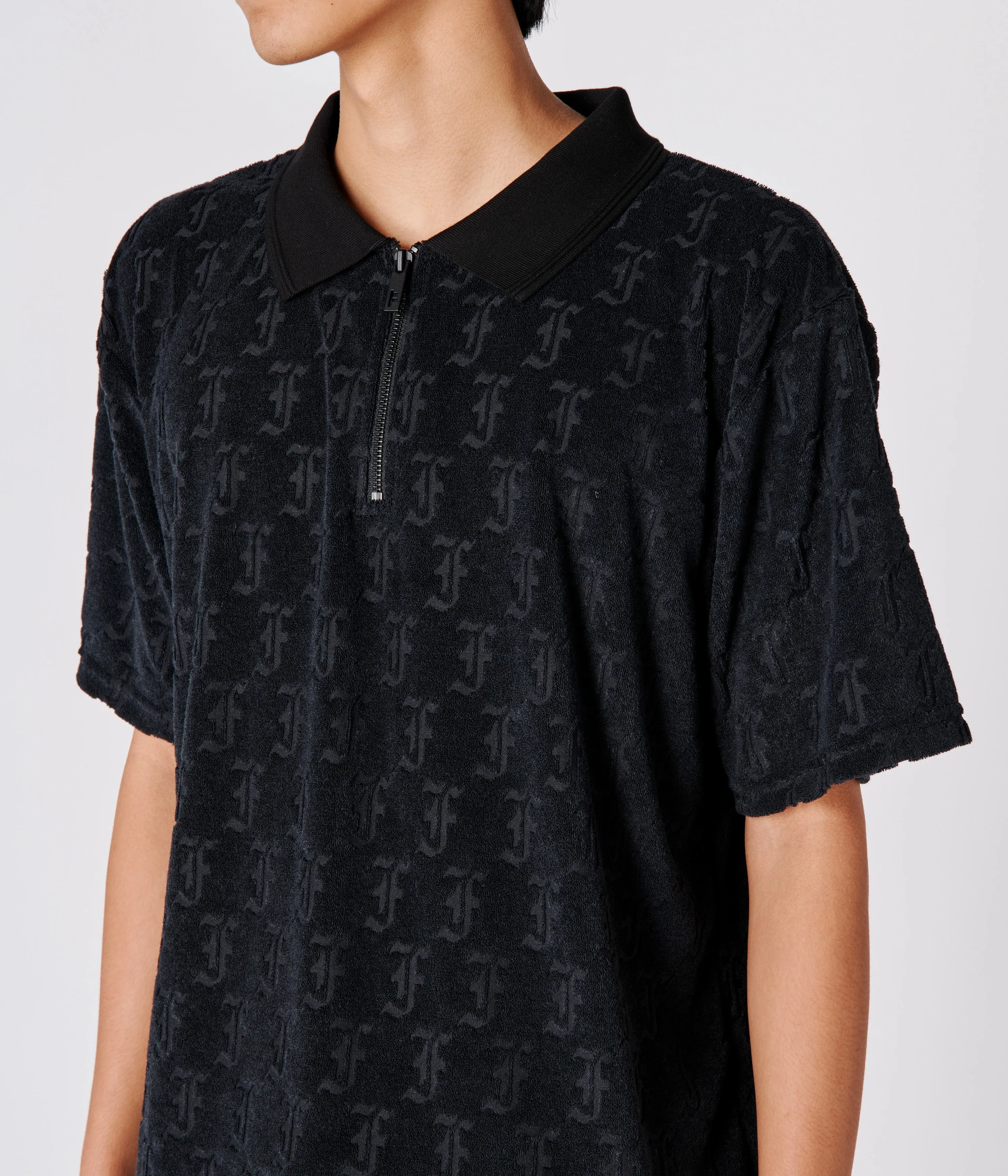 SYNOPTIC POLO // BLACK