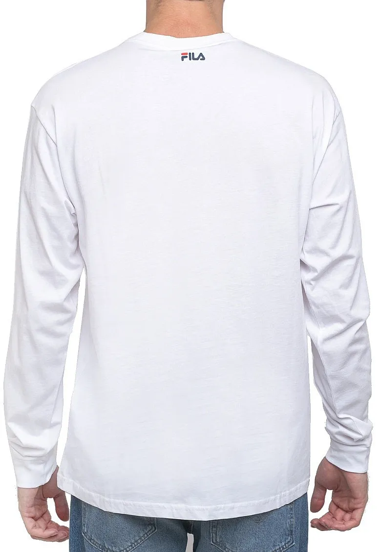 T-Shirt Fila Classic Pure LS - Bright White - men´s