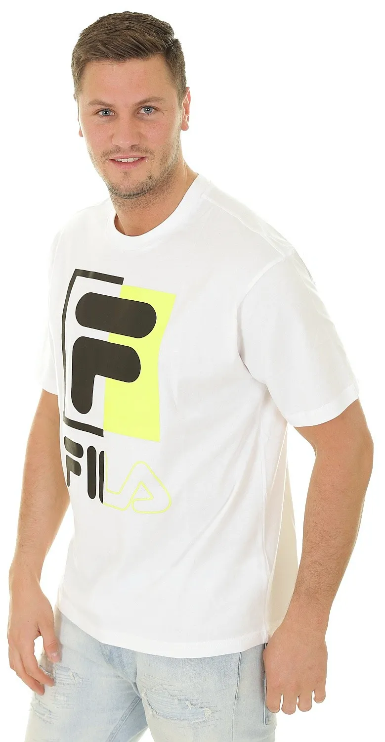 T-Shirt Fila Saku - Bright White - men´s