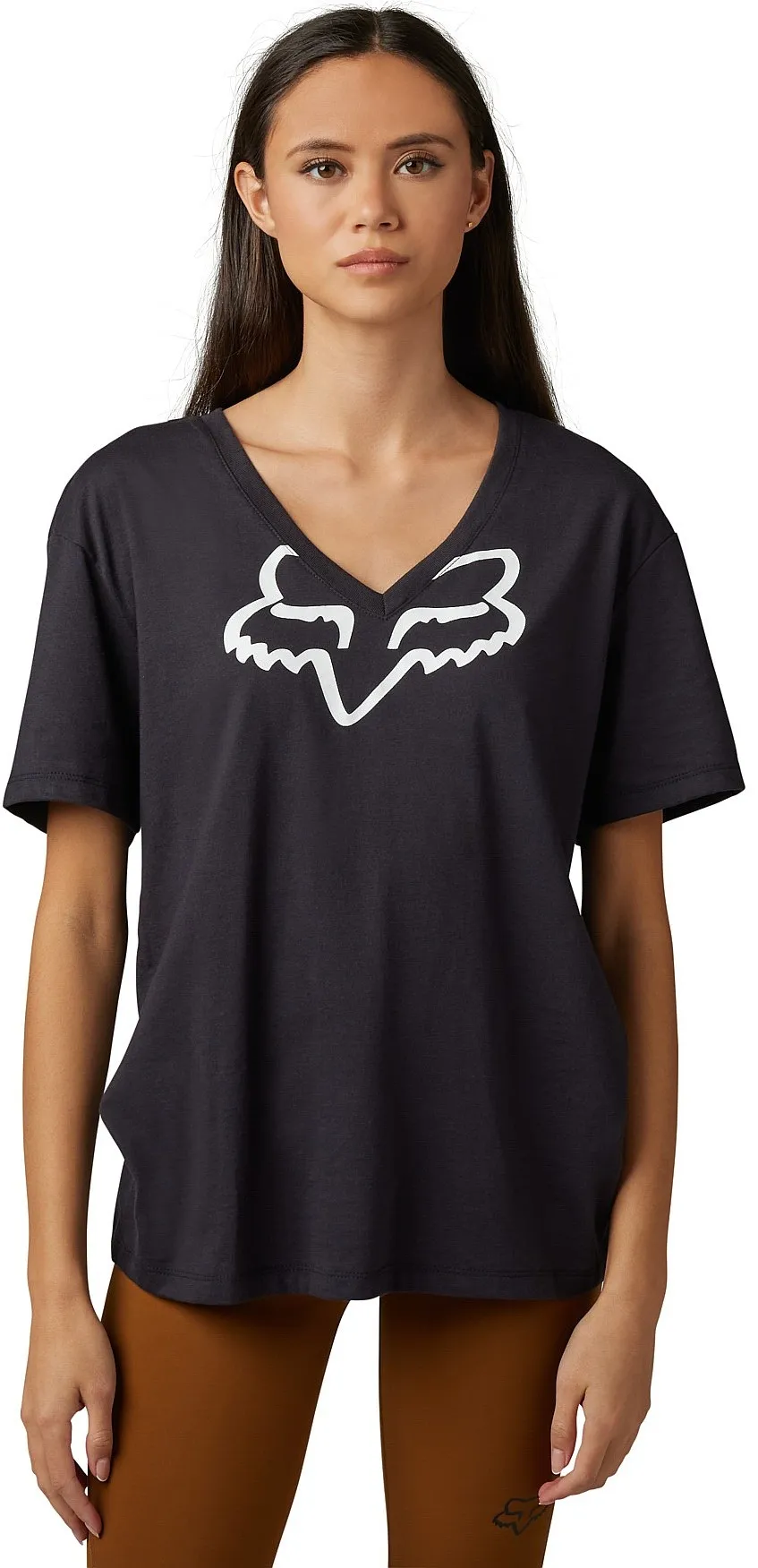 T-Shirt Fox Boundary Top - Black - women´s