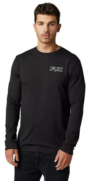 T-Shirt Fox Out And About Tech LS - Black - men´s