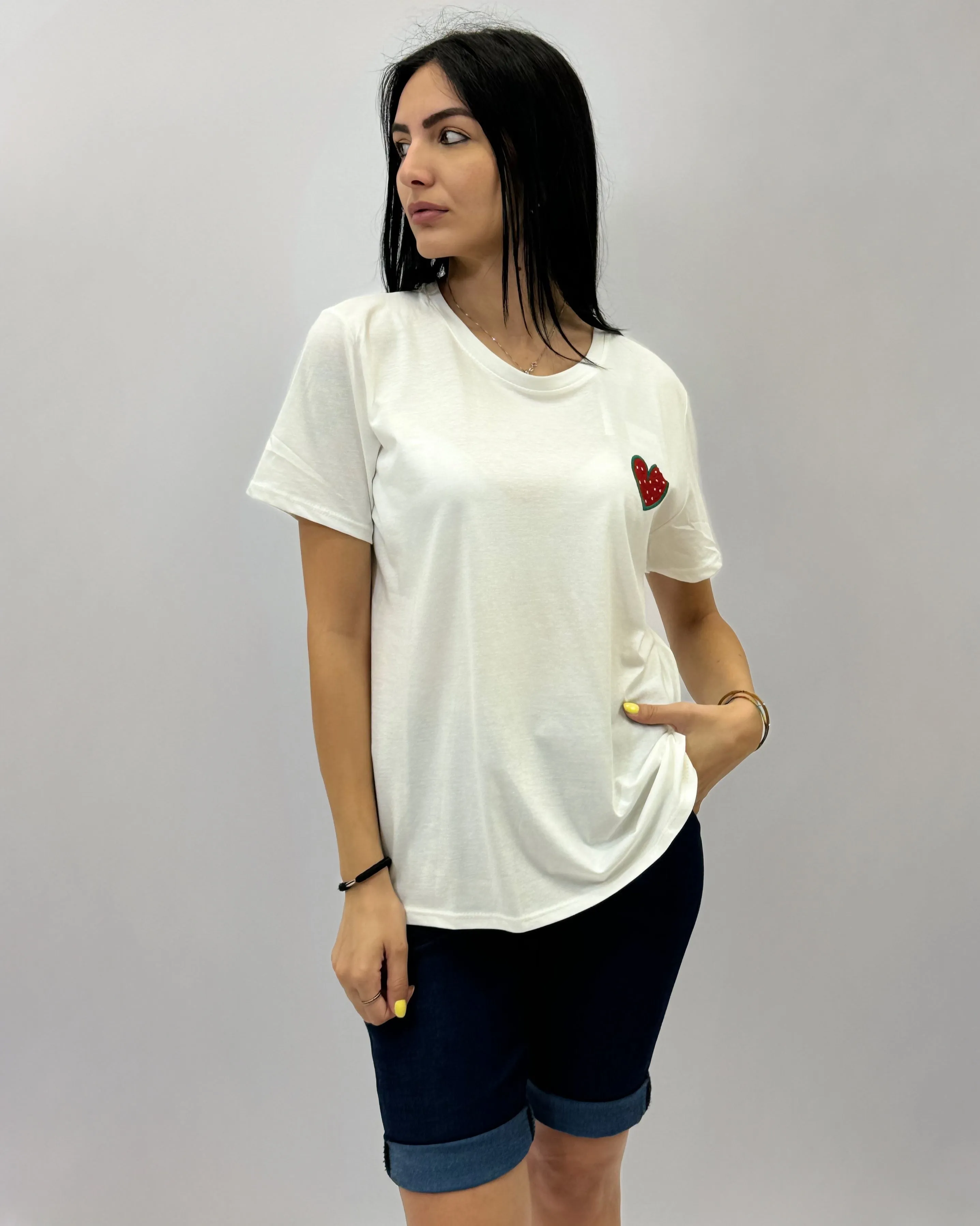 Oversized Embroidered T-shirt