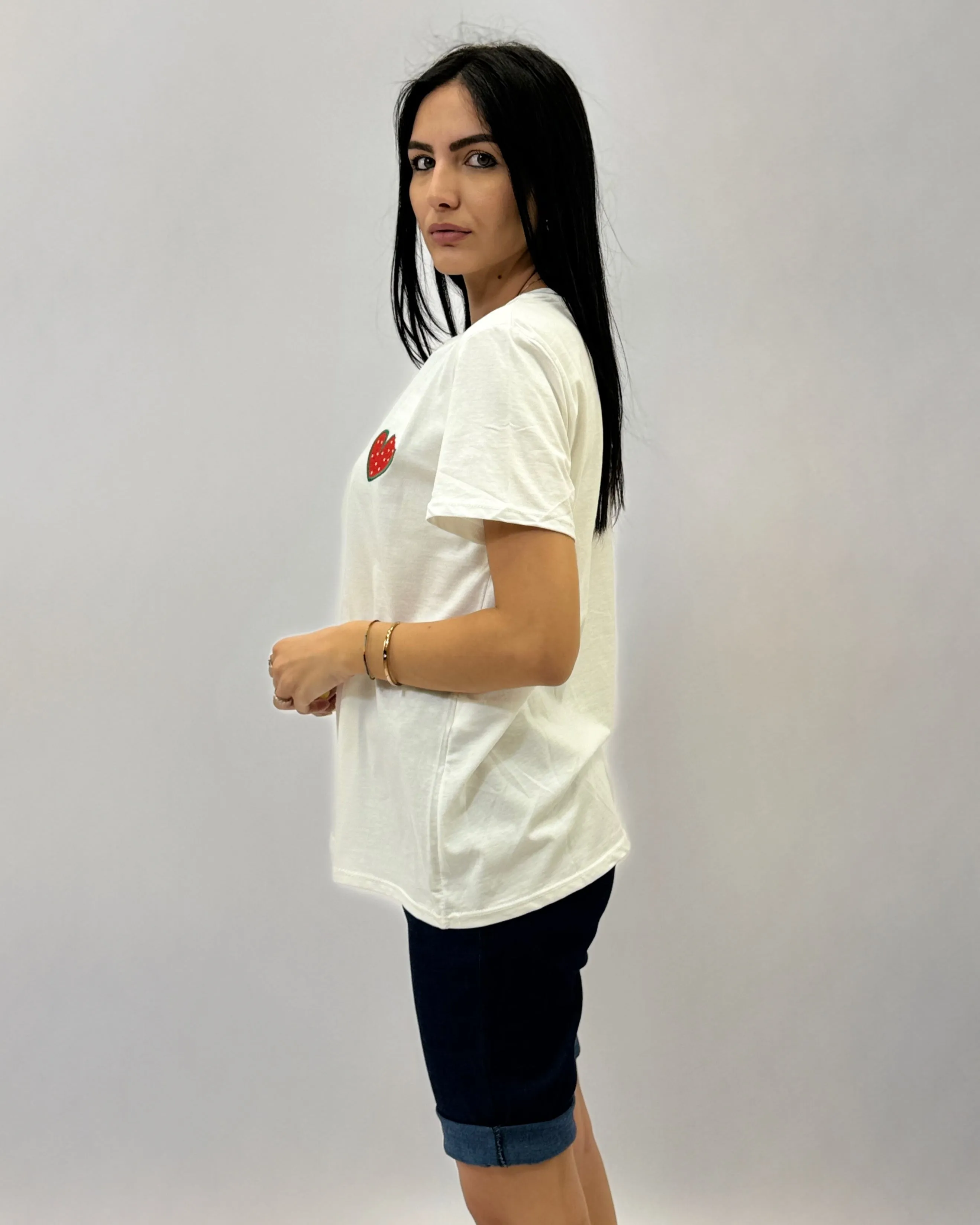 Oversized Embroidered T-shirt