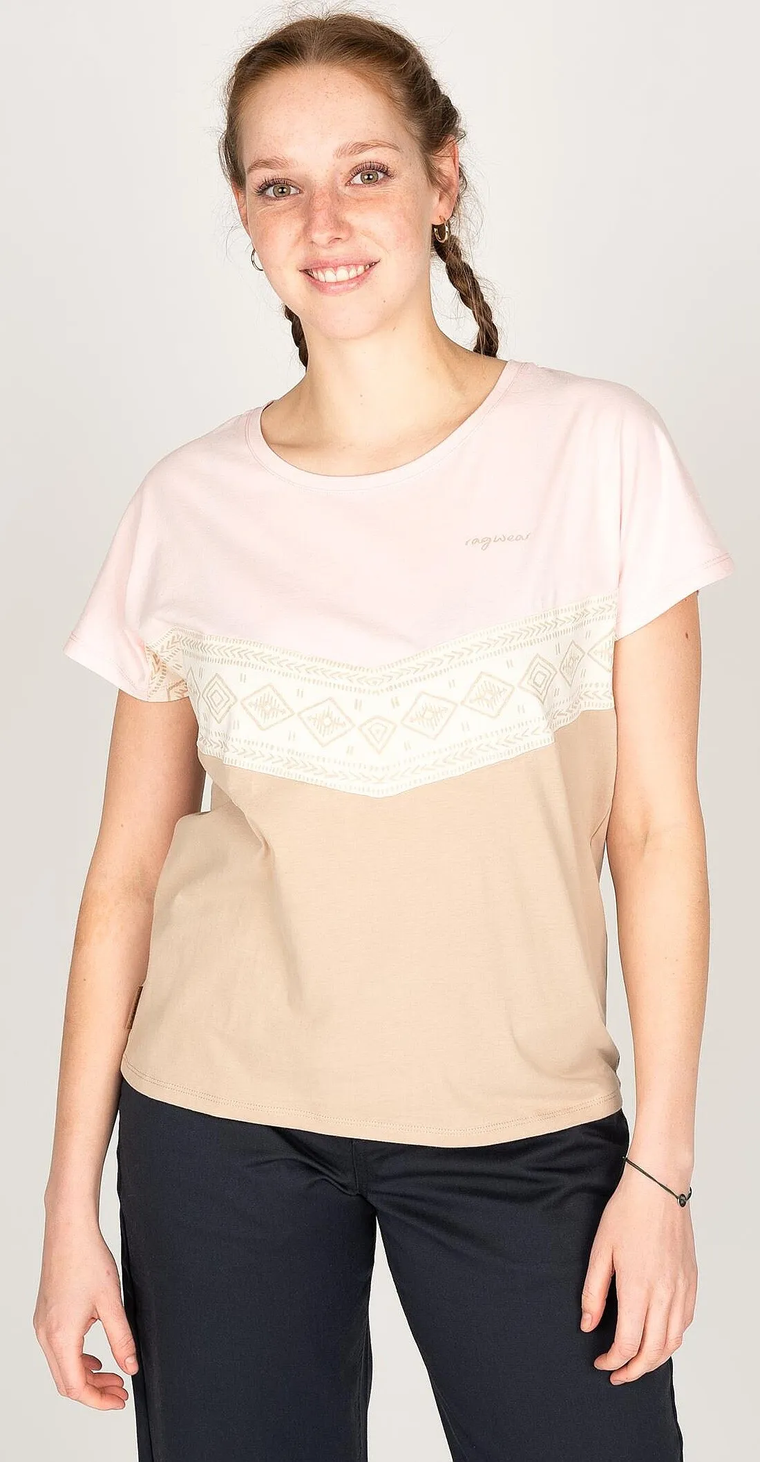 T-Shirt Ragwear Nattivo Organic Gots - 4063/Light Pink - women´s