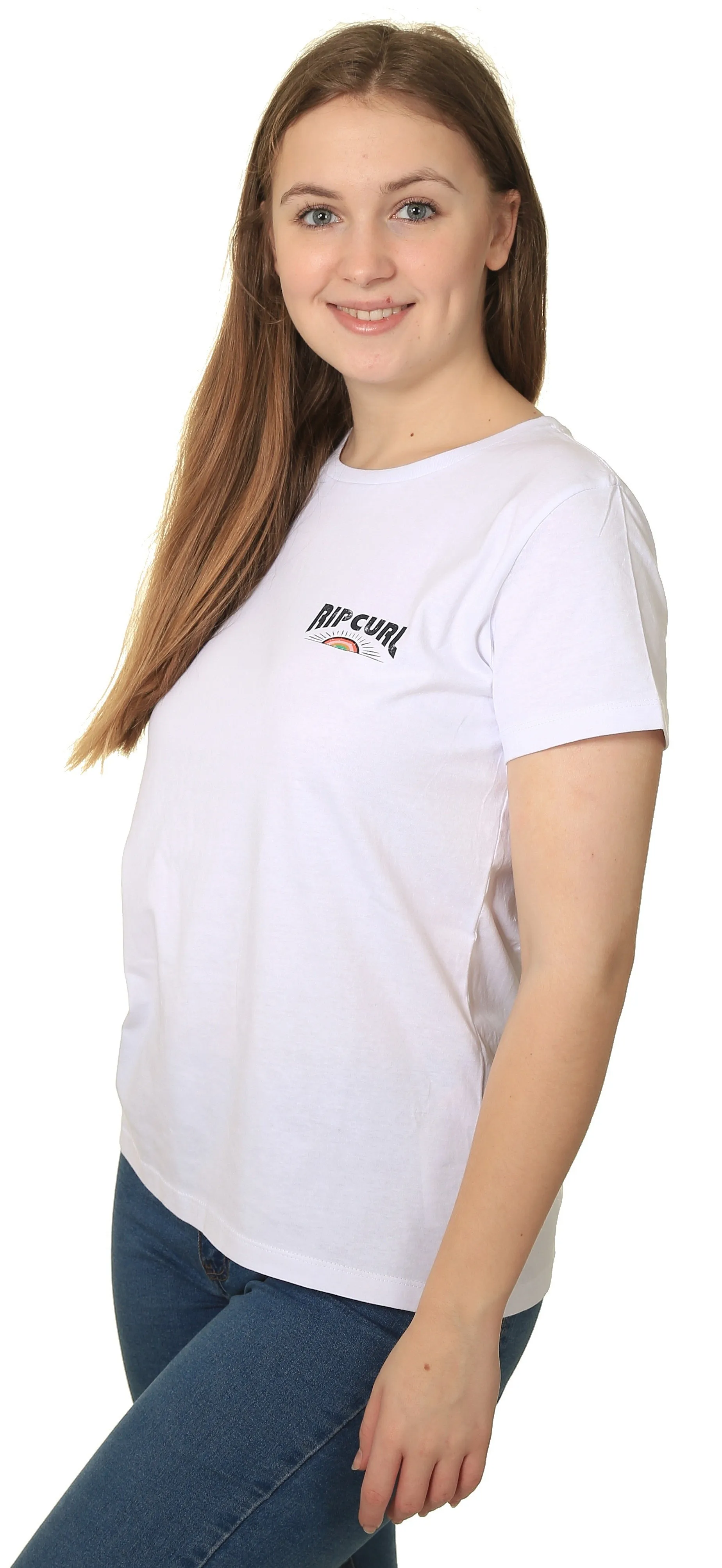 T-Shirt Rip Curl Day Break Standard - White - women´s