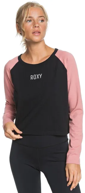 T-Shirt Roxy Hiding In The Melody LS - KVJ0/Anthracite - women´s